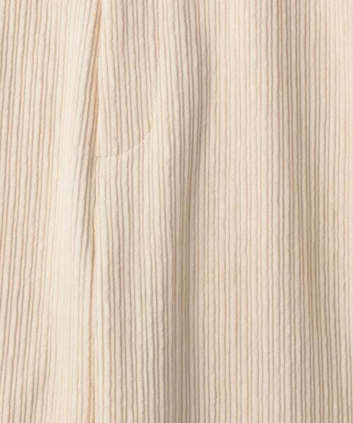 UNITED ARROWS（ユナイテッドアローズ）の「UWSC コーデュロイ ハイウエストパンツ◆（その他パンツ・レディース・ホワイト/ダークブラウン/ライム/その他2/オフホワイト・34/36/38）」の12枚目の写真