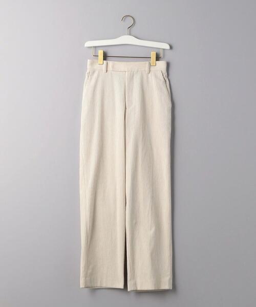 UNITED ARROWS（ユナイテッドアローズ）の「UWSC コーデュロイ ハイウエストパンツ◆（その他パンツ・レディース・ホワイト/ダークブラウン/ライム/その他2/オフホワイト・34/36/38）」の14枚目の写真
