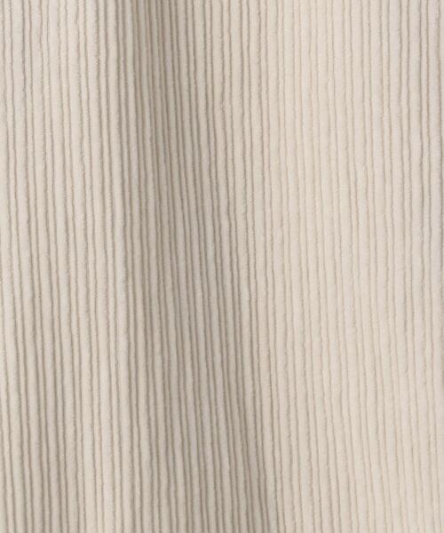 UNITED ARROWS（ユナイテッドアローズ）の「UWSC コーデュロイ ハイウエストパンツ◆（その他パンツ・レディース・ホワイト/ダークブラウン/ライム/その他2/オフホワイト・34/36/38）」の6枚目の写真