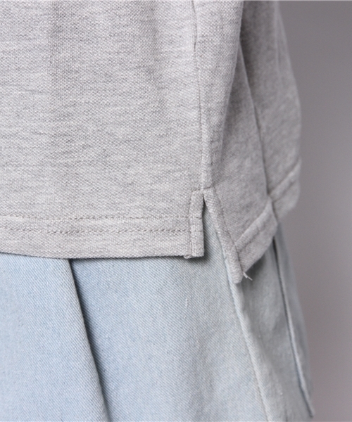 Chico(チコ)の「カノコポロシャツ(ポロシャツ・レディース・アイボリー/グレー/ホワイト/ネイビー・FREE)」の10枚目の写真