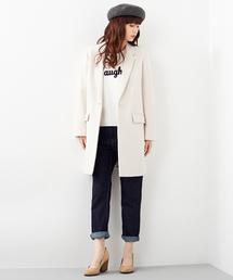 Another Edition | ウール 1ボタン チェスター コート/AE Ｗ １Ｂﾁｪｽﾀｰ CT　(チェスターコート)