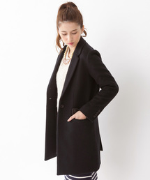 Another Edition | ウール 1ボタン チェスター コート/AE Ｗ １Ｂﾁｪｽﾀｰ CT　(チェスターコート)