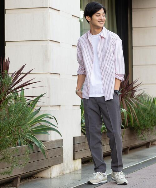 coen(コーエン)の「COOLFIBER(R)タックイージーパンツ(スラックス・メンズ・ブラック/グレー・X-LARGE/MEDIUM/LARGE/SMALL)」の14枚目の写真