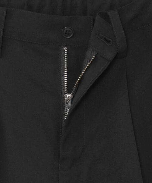 coen(コーエン)の「COOLFIBER(R)タックイージーパンツ(スラックス・メンズ・ブラック/グレー・X-LARGE/MEDIUM/LARGE/SMALL)」の5枚目の写真