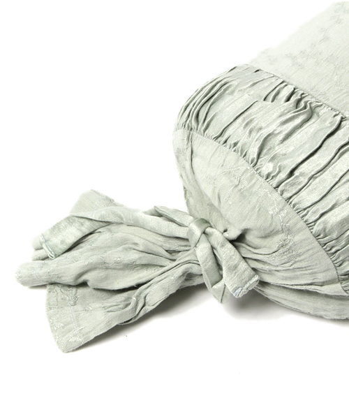 MAISON DE REEFUR（メゾンドリーファー）の「【bella notte】ネックロール（寝具・グレー/ピンク/ライトグリーン・FREE）」の4枚目の写真