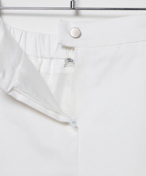 DING（ディング）の「DING/ツイルミニスカパン（スカート・レディース・ホワイト/ブラック・FREE）」の12枚目の写真