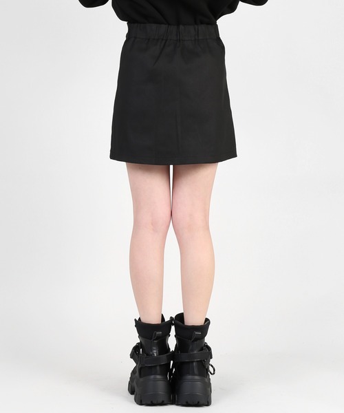 DING（ディング）の「DING/ツイルミニスカパン（スカート・レディース・ホワイト/ブラック・FREE）」の7枚目の写真