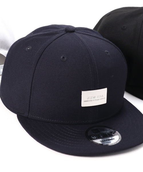 NEW ERA（ニューエラ）の「ニューエラ キャップ スナップバック 9FIFTY METAL PLATE NEW ERA（キャップ・メンズ・ホワイト/ブラック/ネイビー/ホワイト系その他/ブルー/ブラック系その他2/ブラック系その他/ホワイト系その他2/ブラック系その他3/ダークグリーン/グレー/ストーン/ライトグレー・FREE/M/L）」の12枚目の写真