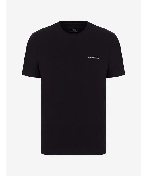 ARMANI EXCHANGE(アルマーニエクスチェンジ)の「【A|Xアルマーニ エクスチェンジ】バックカラ―ブロックデザイン 半袖クルーネックTシャツ/REGULAR(Tシャツ/カットソー・メンズ・ブラック/ネイビー/ホワイト・MEDIUM/LARGE/X-LARGE/SMALL/X-SMALL)」の18枚目の写真