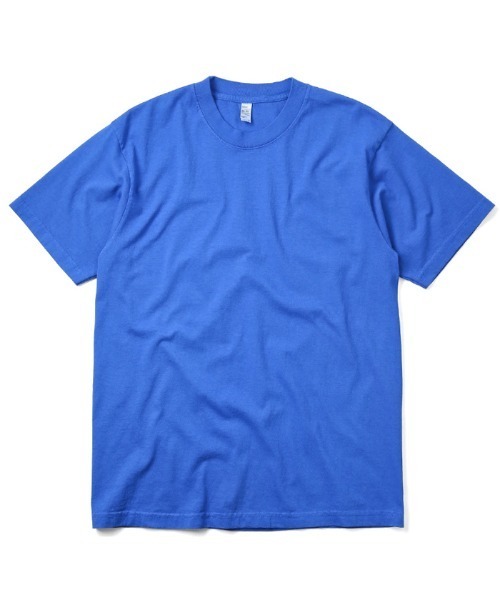 LOS ANGELES APPAREL（ロサンゼルスアパレル）の「LOS ANGELES APPAREL ロサンゼルス アパレル 6.5オンス ガーメント ダイ クルーネックTシャツ LAA1801GD（Tシャツ/カットソー・メンズ・ホワイト/ブラック/ダークグリーン/オレンジ/ライトグリーン/イエロー/レッド/ネイビー/ピンク/グレー/コバルトブルー/パープル・M/L/XL/S）」の7枚目の写真