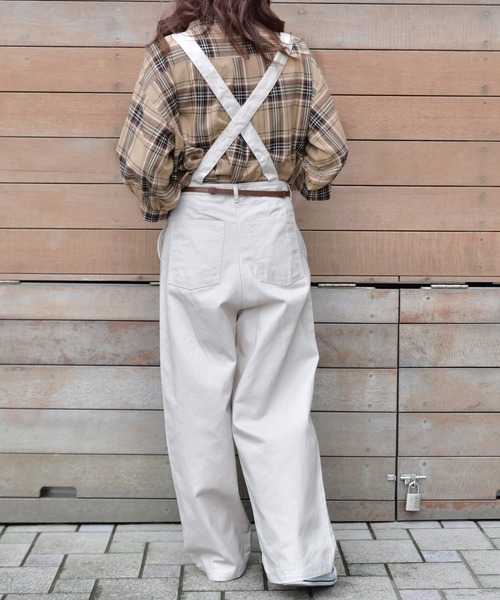 PairPair（ペアペア）の「サスペンダー付パンツ(男女兼用)（その他パンツ・レディース・ブラック/ベージュ/アイボリー・MEDIUM/LARGE）」の7枚目の写真
