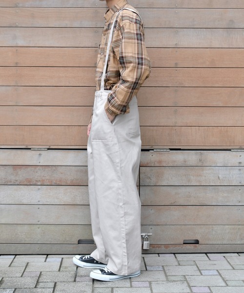 PairPair（ペアペア）の「サスペンダー付パンツ(男女兼用)（その他パンツ・レディース・ブラック/ベージュ/アイボリー・MEDIUM/LARGE）」の9枚目の写真