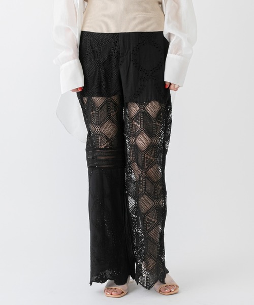 mystic（ミスティック）の「レースパンツ（その他パンツ・レディース・ホワイト/ブラック・FREE）」の4枚目の写真