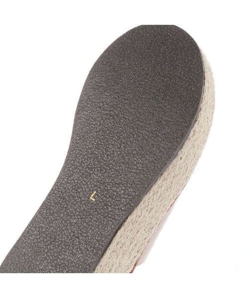 Serene ce cool（セレンセクール）の「ジュートウエッジミュールサンダル（サンダル・レディース・ホワイト/ブラック/アイボリー/キャメル・LL/S/M/L）」の14枚目の写真