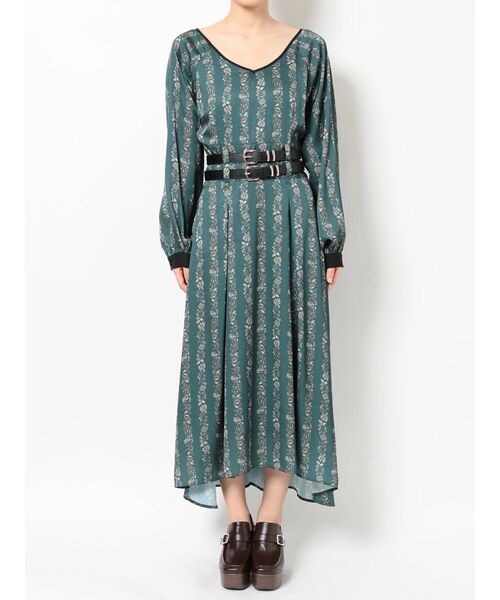 dazzlin（ダズリン）の「オリエンタルアートフラワーワンピース（ワンピース・レディース・アイボリー/ブラック/ブルー・SMALL/MEDIUM）」の21枚目の写真