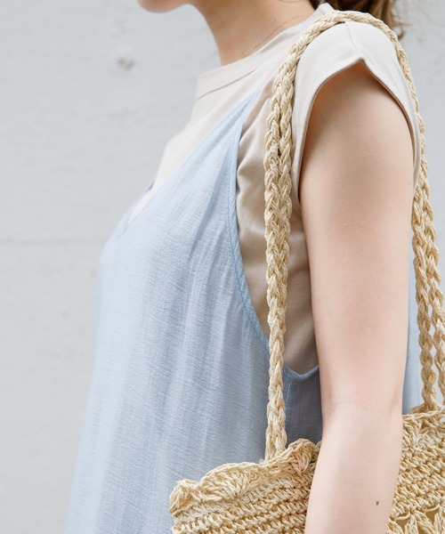 flower（フラワー）の「ウォータリーキャミワンピース（ワンピース・レディース・ピンク/ブルー・FREE）」の10枚目の写真