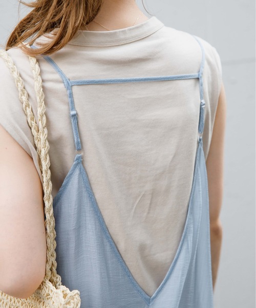 flower（フラワー）の「ウォータリーキャミワンピース（ワンピース・レディース・ピンク/ブルー・FREE）」の11枚目の写真