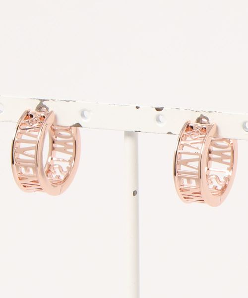 Vivienne Westwood(ヴィヴィアンウエストウッド)の「62030046/WESTMINSTER EARRINGS(ピアス(両耳用)・レディース・ゴールド/シルバー/ピンク/ブラック・FREE)」の1枚目の写真