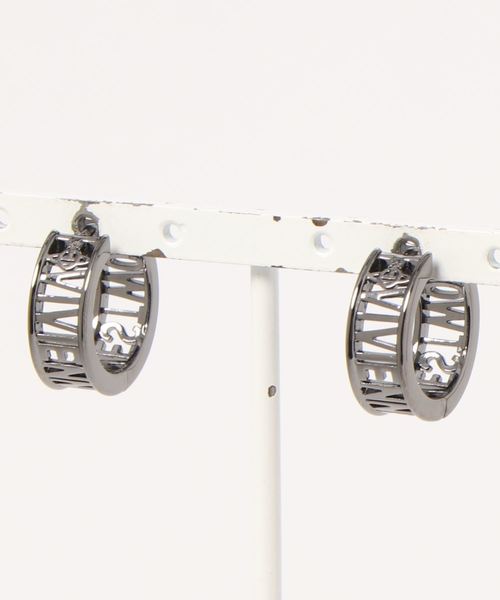 Vivienne Westwood(ヴィヴィアンウエストウッド)の「62030046/WESTMINSTER EARRINGS(ピアス(両耳用)・レディース・ゴールド/シルバー/ピンク/ブラック・FREE)」の2枚目の写真