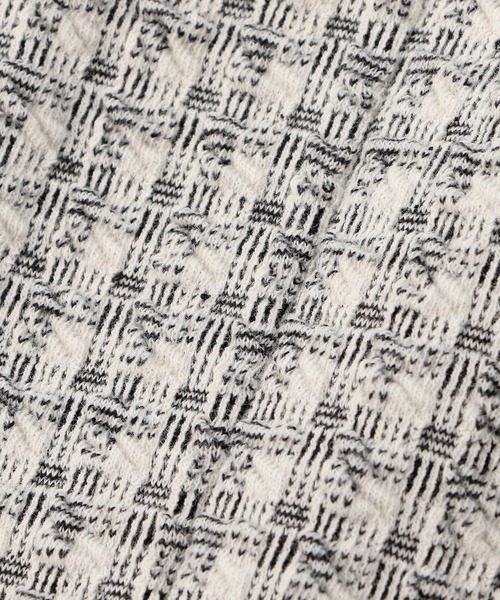 MEN'S BIGI（メンズビギ）の「ストレッチチェック柄カットジャケット（テーラードジャケット・メンズ・ホワイト/ネイビー・01/02/03/04）」の19枚目の写真