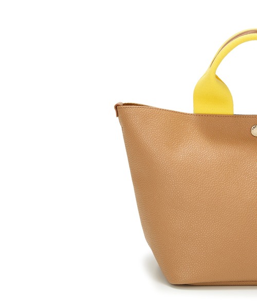 Breath TOPKAPI（ブレストプカピ）の「【Breath TOPKAPI /ブレス トプカピ】スコッチグレイン ネオレザー レディース トートバッグ プレーン（トートバッグ・レディース・ライトグレー/ブラック/クリーム/キャメル/サンドグレー・FREE）」の15枚目の写真