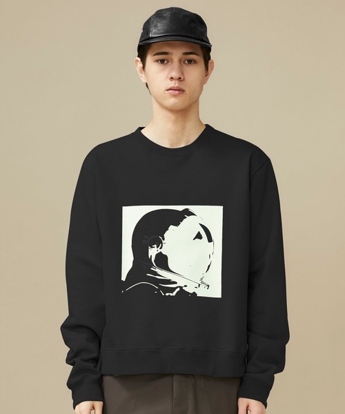 liberum（リベルム）の「【LIBERUM】ASTRO NOTE SWEAT/2020AW SW01（スウェット・メンズ・ブラック/ベージュ・1/2）」の3枚目の写真