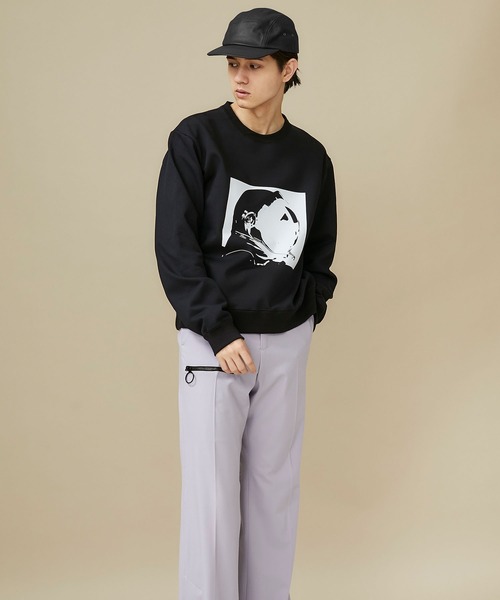 liberum（リベルム）の「【LIBERUM】ASTRO NOTE SWEAT/2020AW SW01（スウェット・メンズ・ブラック/ベージュ・1/2）」の8枚目の写真