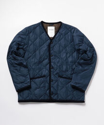TAION | 【TAION/タイオン】CITY LINE PIPING V NECK CARDIGAN #TAION-101CI(ダウンジャケット/コート)