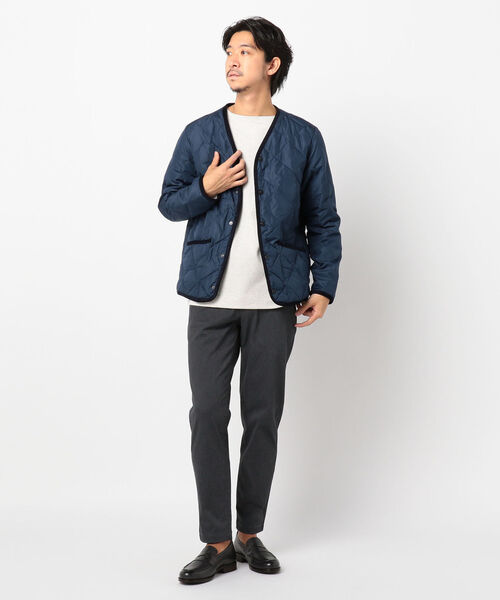 TAION（タイオン）の「【TAION/タイオン】CITY LINE PIPING V NECK