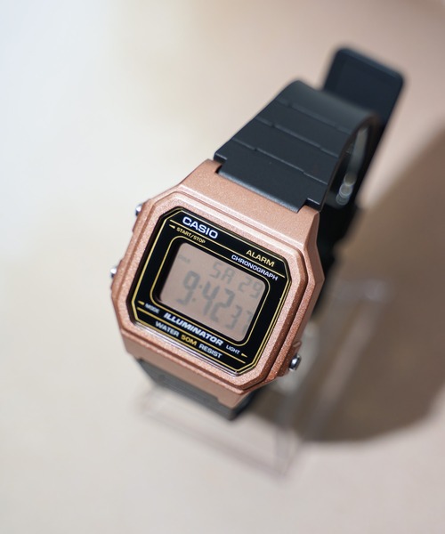 CASIO(カシオ)の「【CASIO】クラシックスクエア デジタル【海外モデル】(デジタル腕時計・メンズ・ブラウン/ゴールド/シルバー・FREE)」の7枚目の写真