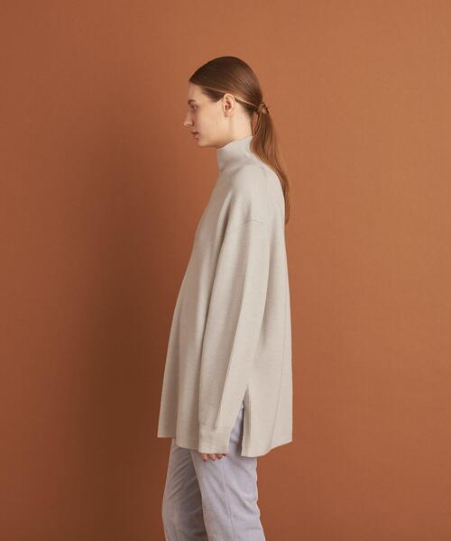 Steven Alan(スティーブンアラン)の「<Steven Alan>∴WOOL HIGH NECK KNIT/ニット ◆(ニット/セーター・レディース・オフホワイト/ターコイズブルー/マスタード・FREE)」の9枚目の写真