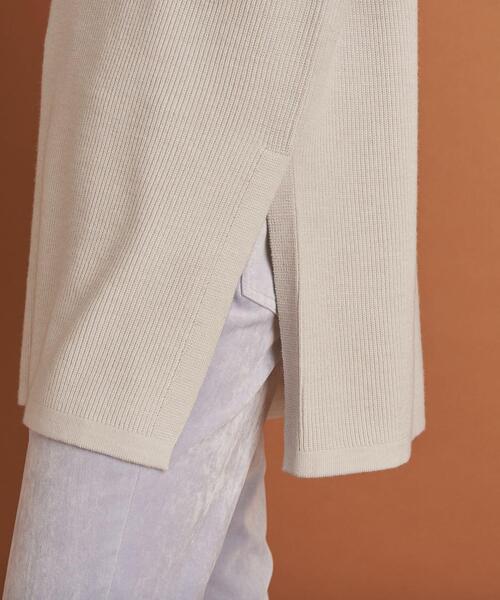 Steven Alan(スティーブンアラン)の「<Steven Alan>∴WOOL HIGH NECK KNIT/ニット ◆(ニット/セーター・レディース・オフホワイト/ターコイズブルー/マスタード・FREE)」の7枚目の写真