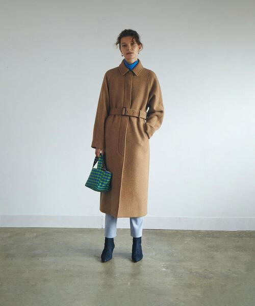 Steven Alan(スティーブンアラン)の「<Steven Alan>∴WOOL HIGH NECK KNIT/ニット ◆(ニット/セーター・レディース・オフホワイト/ターコイズブルー/マスタード・FREE)」の18枚目の写真