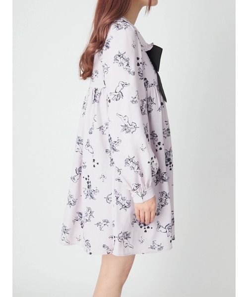 Ank ワンピースエンジェルホリックベビードールワンピース ワンピース Ank Rouge アンクルージュ のファッション