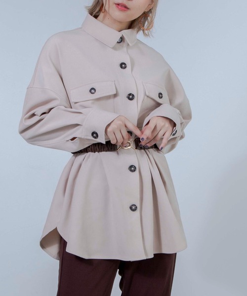 Wego フェイクスエードcpoジャケット