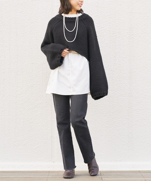 Chico（チコ）の「ロングパールネックレス（ネックレス・レディース・ホワイト/シルバー・FREE）」の8枚目の写真