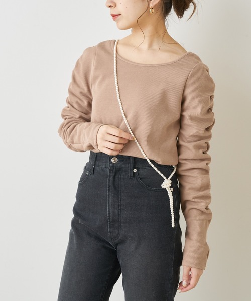 Chico（チコ）の「ロングパールネックレス（ネックレス・レディース・ホワイト/シルバー・FREE）」の15枚目の写真