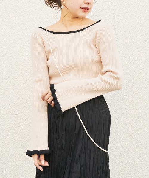 Chico（チコ）の「ロングパールネックレス（ネックレス・レディース・ホワイト/シルバー・FREE）」の19枚目の写真