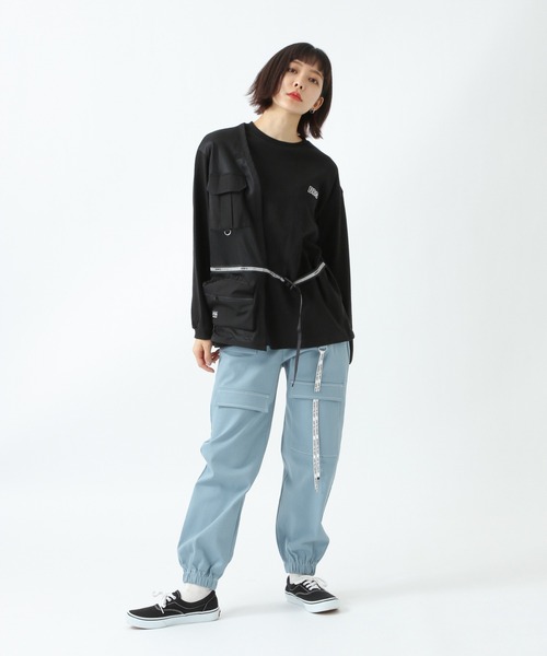 DEARSTALKER(ディアストーカー)の「DEARSTALKER/CONRADロンT 2925836(Tシャツ/カットソー・レディース・ブラック/ナチュラル・FREE)」の3枚目の写真