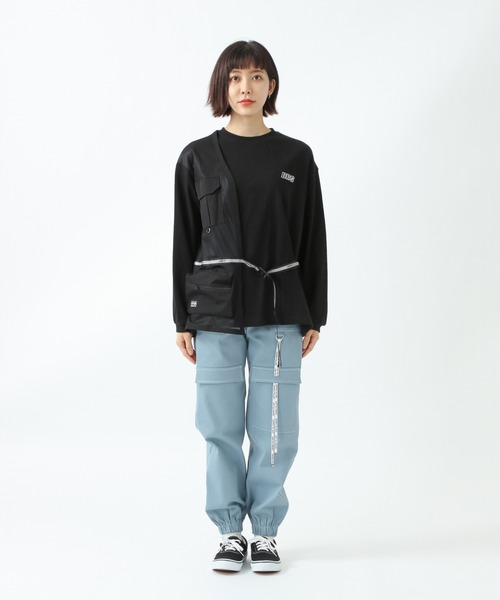 DEARSTALKER(ディアストーカー)の「DEARSTALKER/CONRADロンT 2925836(Tシャツ/カットソー・レディース・ブラック/ナチュラル・FREE)」の4枚目の写真
