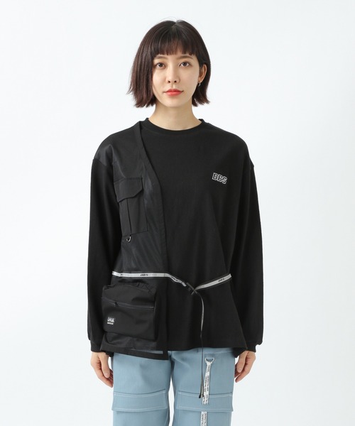 DEARSTALKER(ディアストーカー)の「DEARSTALKER/CONRADロンT 2925836(Tシャツ/カットソー・レディース・ブラック/ナチュラル・FREE)」の5枚目の写真