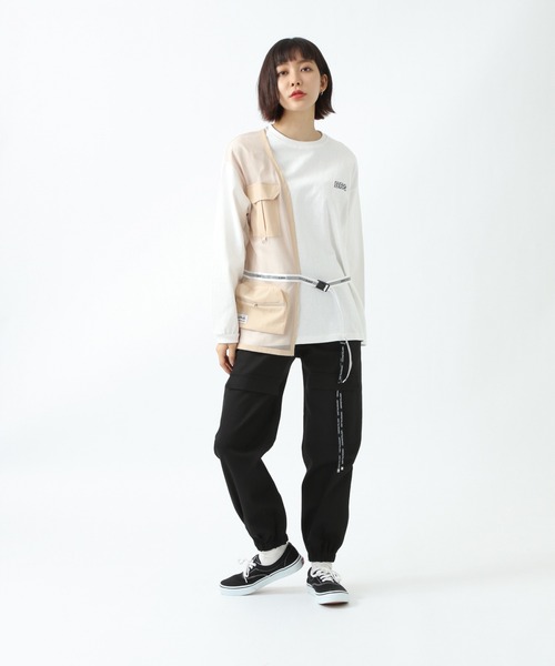 DEARSTALKER(ディアストーカー)の「DEARSTALKER/CONRADロンT 2925836(Tシャツ/カットソー・レディース・ブラック/ナチュラル・FREE)」の6枚目の写真