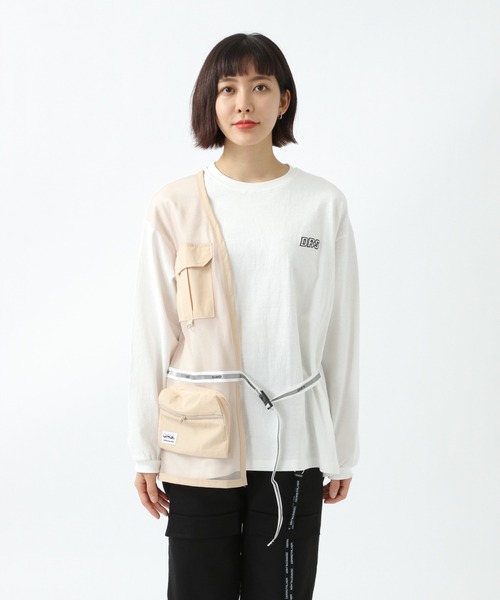 DEARSTALKER(ディアストーカー)の「DEARSTALKER/CONRADロンT 2925836(Tシャツ/カットソー・レディース・ブラック/ナチュラル・FREE)」の8枚目の写真