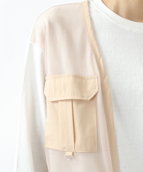 DEARSTALKER(ディアストーカー)の「DEARSTALKER/CONRADロンT 2925836(Tシャツ/カットソー・レディース・ブラック/ナチュラル・FREE)」の14枚目の写真