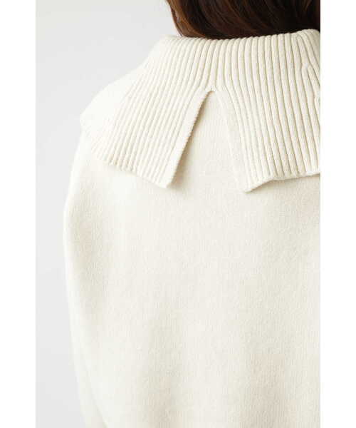 JILLSTUART オリーヴニットブルゾン ベージュ