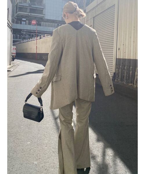 MURUA(ムルーア)の「ハイウエストスリットパンツ(その他パンツ・レディース・ブラック/ベージュ/その他1・1/2)」の11枚目の写真