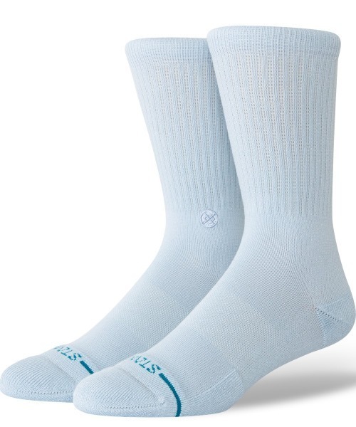 STANCE（スタンス）の「STANCE/スタンス ソックス ICON M311D14ICO（ソックス/靴下・メンズ・ホワイト/ブラック/ネイビー/オレンジ/バーガンディー/オリーブ/ピンク/レッド/パープル/コーラルピンク/グレー/ワインレッド/ライトグレー/ライトイエロー/ライトブルー/フューシャピンク/グリーン/ブラウン系その他/シャーベット/オートミール/セージグリーン/オリーブ系・S/L/M）」の3枚目の写真