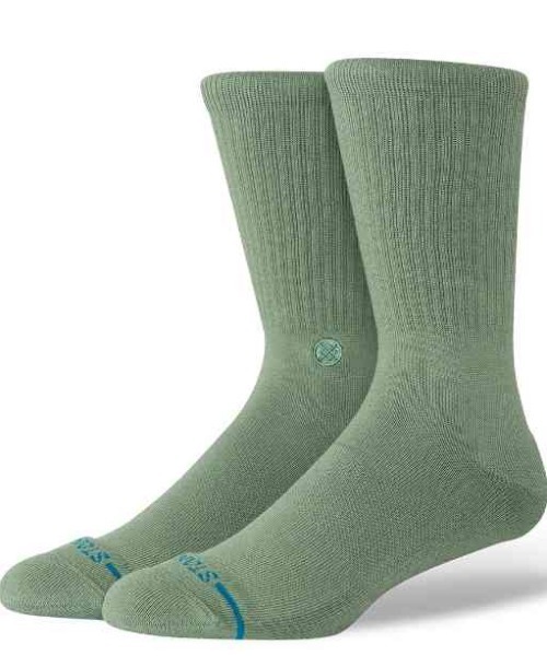 STANCE（スタンス）の「STANCE/スタンス ソックス ICON M311D14ICO（ソックス/靴下・メンズ・ホワイト/ブラック/ネイビー/オレンジ/バーガンディー/オリーブ/ピンク/レッド/パープル/コーラルピンク/グレー/ワインレッド/ライトグレー/ライトイエロー/ライトブルー/フューシャピンク/グリーン/ブラウン系その他/シャーベット/オートミール/セージグリーン/オリーブ系・S/L/M）」の9枚目の写真