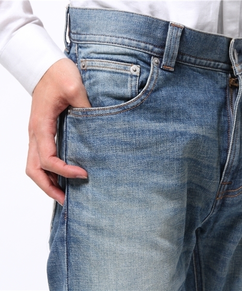 BEAMS（ビームス）の「BEAMS / ベーシック ストレッチ デニム（デニム