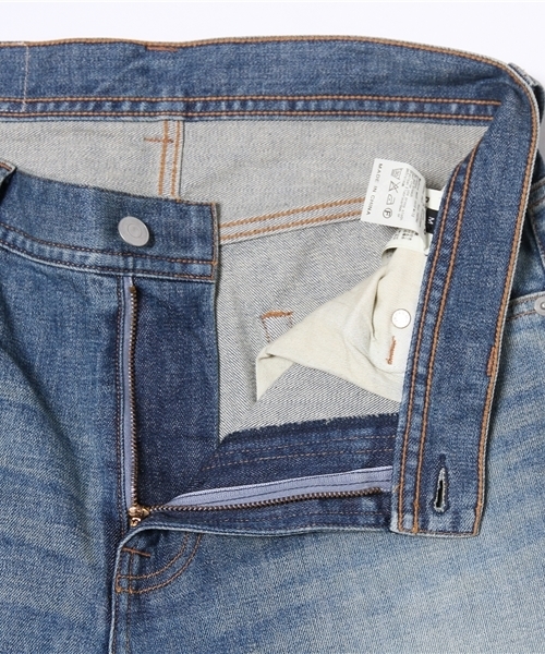 BEAMS(ビームス)の「BEAMS / ベーシック ストレッチ デニム(デニムパンツ・メンズ・サックスブルー/インディゴブルー・MEDIUM/X-LARGE/LARGE/SMALL)」の13枚目の写真